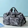 Bolsa de viagem de curta distância feminina moda tendência grande capacidade separação úmido e seco natação yoga bolsa de mão feminina bolsa de ombro