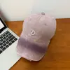 Boné de Baseball Lavado Estilo Novo com Bordado de Letras Retro Americano, Chapéu de Sol, Design Moderno Desgastado, Boné Bico de Pato Emagrecedor para Mulheres
