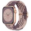 Adequado para iWatch Pulseira de Relógio Fivela Deslizante Pulseira Apple Watch Pulseira de Relógio Trançada de Nylon Ajustável Estilo Esportivo
