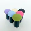 Fabricante de Origen Qingdao Hongo Cabeza Huevo de Belleza Rubor Herramienta Húmedo y Seco Listo para Enviar Mayorista