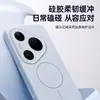 Adecuado para funda de teléfono Huawei P90, accesorio magnético de silicona flocado para teléfono, cubierta de teléfono suave y amigable con la piel