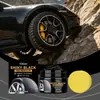 Creme para Cuidado de Pneus Homonth para Pneus de Carro, Brilho e Revitaliza a Superfície, Conveniente para Limpar Manchas Diárias