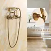 Novo Conjunto de Chuveiro para Banheiro Todo em Cobre Estilo Chinês Europeu Retrô Apartamento Pequeno Água Quente e Fria Chuveiro Simples