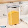 Novo frasco selado para armazenamento de grãos de cozinha, caixa de plástico transparente de alta qualidade para lanches, produtos secos, chá, armazenamento