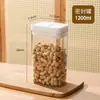 Recipientes de armazenamento de cozinha Xilekou herméticos de grau alimentício, adequados para armazenar grãos, cereais, nozes, feijões e lanches