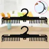 Estante negro para ropa interior con forma de peine tamaño grande para hombre clip de plástico para ropa interior dientes estante para sujetador ropa interior clip para ropa interior al por mayor