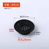 Rejilla de ventilación de gas redonda de 50 mm para puertas de gabinetes de cocina con orificios de ventilación, malla de disipación de calor y ventilación, cubierta decorativa para zapatero