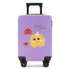 Maleta Infantil de 18 Pulgadas Ruedas Universales Maleta de Carrito para Estudiantes Candado de Contraseña Maleta Caja de Regalo Logo Imprimible Venta al por Mayor