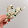 Ramo de flor Acessórios para o cabelo Feminino Primavera Elegante Hairpin Back Head Grande Shark Clip Quantidade de Cabelo Multi-Grab Clip Hairpin Headwear