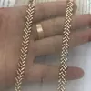 Nuevo Malla Trabajo Pesado Multicolor Encaje Bordado con Cuentas Fila Única Espiga Cuentas Tubulares Cinta Tejida Ropa Accesorios Hanfu Accesorios para el Cabello DIY