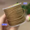 821 Linha de Algodão 1mm Linha Manbo Corda de Tecelagem Contas Peroladas Pingente Resistente ao Desgaste Cordão de Segurança Corda de Mão Vermelha Fio