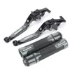 Adecuado para Kawasaki Z1000/R Ninja1000Sx Palanca de Freno y Embrague Plegable Modificada Manija de Freno de Mano Funda de Goma