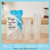 Yaokang vajilla desechable taza de plástico bolsa de color fábrica de origen catering al por mayor camping cena taza de té transparente de aviación