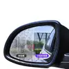 Película Impermeable para Espejo Retrovisor de Coche Aplicable Ventana Lateral Película Hidrófuga HD Espejo de Marcha Atrás Pantalla Completa Pegatina Nano Impermeable