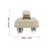 Adecuado para Audi a4a6a8q3q5q7 parasol coche hebilla de plástico soporte 8U0857562