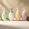 Frasco de Espuma Mousse 300ml com Bomba HDPE para Higienizador de Mãos Cosméticos Recarregável Lavagem & Cuidado Plástico Frasco Vazio