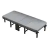 Cama de siesta portátil para oficina 60% de descuento cama plegable reforzada individual para vivienda de alquiler, cama multifuncional de tablero duro para adultos