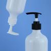 Botella de Plástico de 300/500ml para Champú y Gel de Ducha, Botella con Dispensador de Acondicionador y Loción Corporal, Botella con Atomizador para Desinfectante