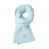 Novo Cachecol de Tricô Outono e Inverno para Mulheres, Cachecol Quente e à Prova de Frio para Exterior em Lã Mesclada, Cachecol e Xale com Atmosfera Estilo Coreano