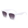 3353 marco grande ojo de gato moda europea y americana alto sentido trapecio Amazon venta al por mayor protección solar gafas de sol para hombre y mujer gafas de sol