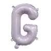 Globos de Papel de Aluminio de 16 pulgadas Color Morado Macarrón Morado Claro Letras A-Z Números 0-9 Decoración para Fiesta de Cumpleaños Globos Banner
