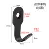 Mini Gancho Sólido de Acero Inoxidable Gancho para Colgar Ropa para Puerta de Hogar Fuerte Sin Rastro Gancho para Bolsas Colgador de Gancho Pequeño