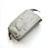 Bolsa de Tocador de Papel Kraft Lavado Vintage, Organizador de Viaje Impermeable de Gama Alta, Bolsa para Guardar Labiales, Bolsa de Maquillaje de Gran Capacidad