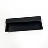 Manija Oculta Empotrada Invisible para Cajón de Puerta de Gabinete Minimalista Moderno Fabricante de Manijas Ocultas Negras para Puertas de Gabinete