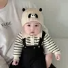 Gorro para Bebé para Otoño e Invierno, Gorro de Felpa Cálido y Grueso con Protección para las Orejas para Niños y Niñas, Gorro de Poner Lindo y Divertido para Bebés y Niños Pequeños