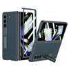 Aplicable a Samsung Galaxy Z plegable 5 funda de cuero liso con pantalla plegable personalizada todo incluido funda protectora resistente a caídas gkk