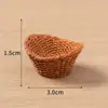Accesorios para el Hogar de Micro-Paisajes, Muebles de Bambú, Sillas de Bambú, Recogedores, Cestas para Peces, Frascos de Bambú, Adornos Pequeños de Resina, Artesanías
