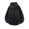 Sudadera cárdigan para hombre estilo 2026, chaqueta con capucha versátil de corte holgado para primavera y otoño, marca de tendencia americana, top de color liso con patchwork