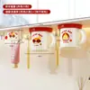 Exprimidor de Pasta de Dientes Magnético para Baño, Estante de Almacenamiento para Baño Dopamina, Soporte para Cepillo de Dientes y Vaso para Cepillo de Dientes en la Parte Inferior de un Espejo de Pared