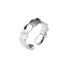 Anillo Reciente Más Vendido s925 Plata de Ley Cuerpo Completo Anillo Apilable Combinado Venta al por Mayor Simple Joker en Vivo