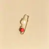Broche mágico anti-exposição, broche de alfinete de moda requintado de alta qualidade, acessório de pino de fixação para ajuste de tamanho de decote de roupa