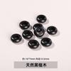 Jingde joyería sándalo verde cuentas de bambú sándalo seda dorada cuentas sueltas diy pulsera de madera accesorios de joyería cuentas al por mayor