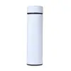 Taza de Acero Inoxidable de Doble Capa con Aislamiento al Vacío Transfronteriza con Pantalla de Temperatura, Separación de Té y Agua, Taza de Agua Portátil, Logo Personalizable