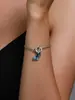 Pulseira super fada de pérola borboleta japonesa e coreana elegante que combina com tudo simples com pingente de fecho OT moderna presente para namoradas estudantes