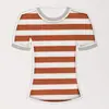 Tejido de punto de algodón personalizado con patrón de rayas, adecuado para camisetas y camisetas interiores de moda de primavera y verano; tejido elástico, transpirable y apto para la piel