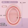 Artefacto Limpiador de Brochas de Maquillaje Tazón para Lavar Brochas Borla para Polvo Cojín de Aire Herramienta de Maquillaje de Belleza Limpiador Set de Tres Piezas Integrado para Lavar y Secar