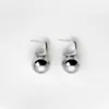 Nuevos Pendientes Redondos Transfronterizos Europeos y Americanos Creativos Diseño Simple Pendientes de Temperamento Fotosensibles de Gama Alta Pendientes para Mujer Venta al por Mayor