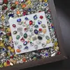 100 Decoraciones Mixtas de Aleación para Uñas, Brillantes de Colores, Gemas para DIY, Accesorios Versátiles Brillantes para Uñas