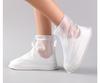 Funda para zapatos a prueba de lluvia, para viajes al aire libre, para adultos, para hombres y mujeres, gruesa, impermeable, antideslizante, con cremallera, a prueba de lluvia