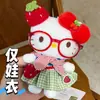 Ropa para Muñeca de 10 cm Ropa para Muñeca Gato Kt Colgante de Muñeca de Peluche Hello Kitty Conjunto de Ropa para Muñeca Nuevo Lindo de Moda
