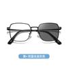 Gafas de sol de cambio de color de moda 2026, Montura cuadrada de PC y Metal para caras grandes, Adelgazantes, Esenciales para conducir, Gafas de sol elegantes y únicas