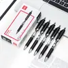 Pluma de Gel Retráctil Deli, Alta Calidad, Diseño Elegante para Estudiantes de Secundaria, Secado Rápido, Escritura Suave, Adecuada para Exámenes Estudiantiles y Uso de Oficina