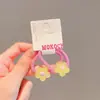 Anel de Toalha Cartoon Fofo Alta Elasticidade Faixa de Cabelo para Crianças Meninas Prender o Cabelo Elástico Acessórios de Cabelo Menina Bebê