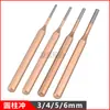 Herramienta de Reparación para Montacargas Eléctricos Manuales Pasador de Desmontaje Punzón de Acero al Cromo Vanadio Punzón Cilíndrico Juego de Punzones 3-8mm