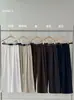 [Oferta Especial Sin Devoluciones Ni Cambios] T-PLATFORM 2026 Invierno Polar Tencel Algodón Pantalones Casuales de Pierna Ancha 22155-1
