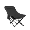 Silla Plegable Exterior Respaldo Alto Silla Luna Portátil Pesca Camping Portátil Picnic Reclinable Ajustable Silla de Playa